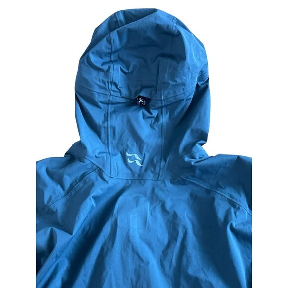 RAB KINETIC 2.0 WATERPROOF JACKET Mens Size XL Hooded Zip Pockets Coat - Picture 10 of 14